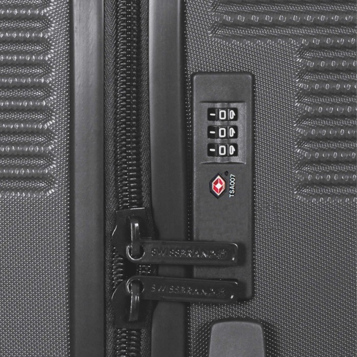 Валіза Swissbrand Cardiff (M) Black (SWB_LHCAR001M) Discounted