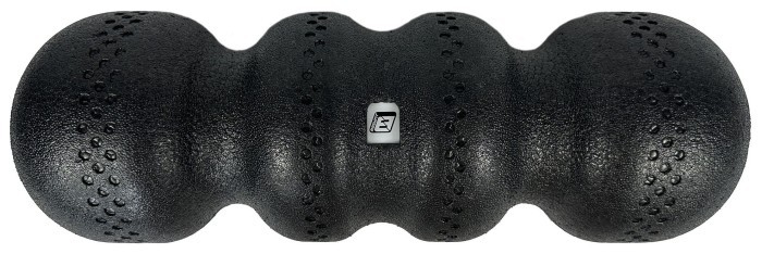 Масажний ролик EasyFit SlateShaper 45 см чорний, укр, укр