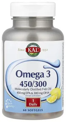 Omega 3 450/300 - 60 softgels
