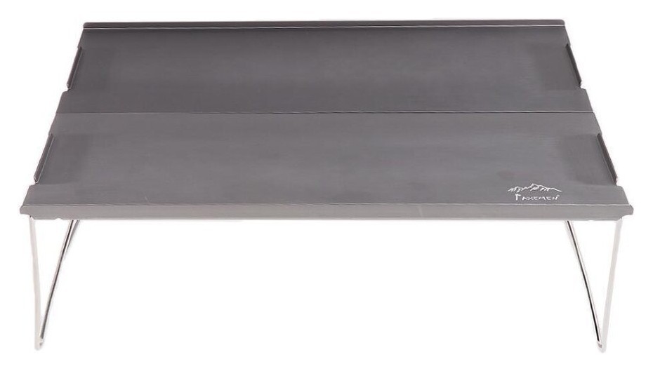Стол раскладной алюминиевый для пикника Naturehike NH17Z001-L, 34х25 см, серый