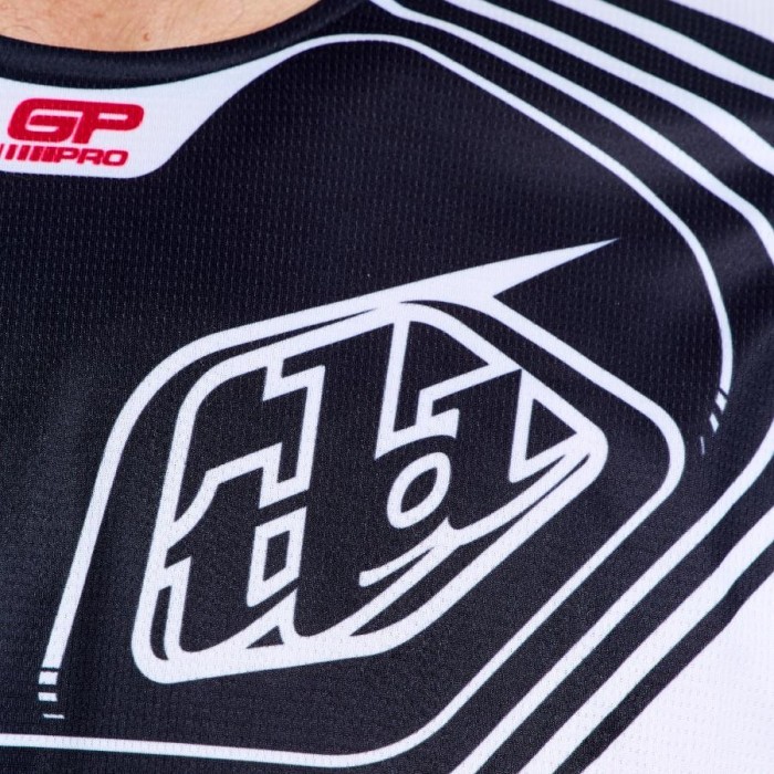 Мото джерсі TLD GP PRO JERSEY; STREAMLINE [BLACK / WHITE] S