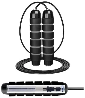 Скакалка скоростная для кроссфита Cornix Speed Rope Classic с отягощением XR-0353 Black