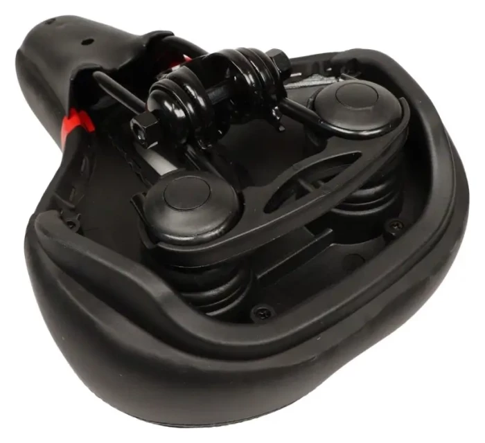 Сідло з замком 260*195 мм AZ-N10 чорний з червоним