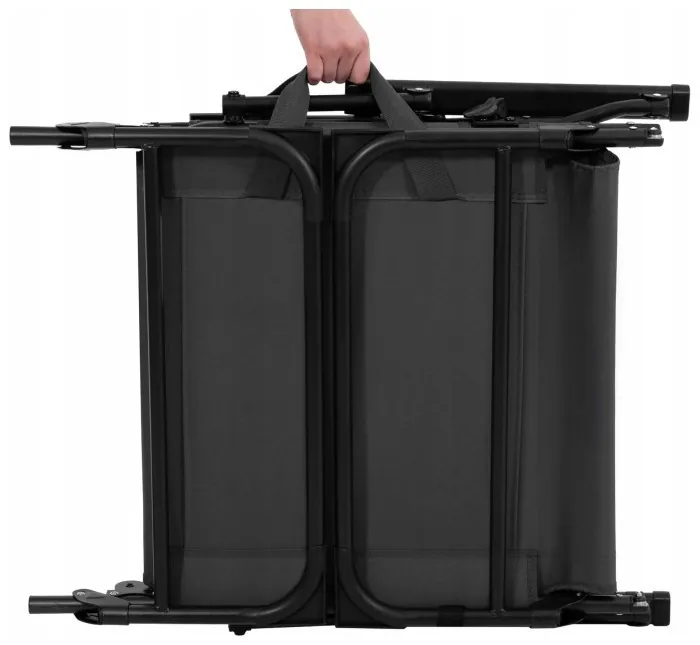 Крісло-розкладачка садове Springos складне GC0067 Grey/Black