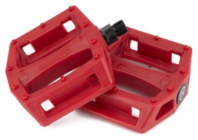 Педалі Mission Impulse червоні