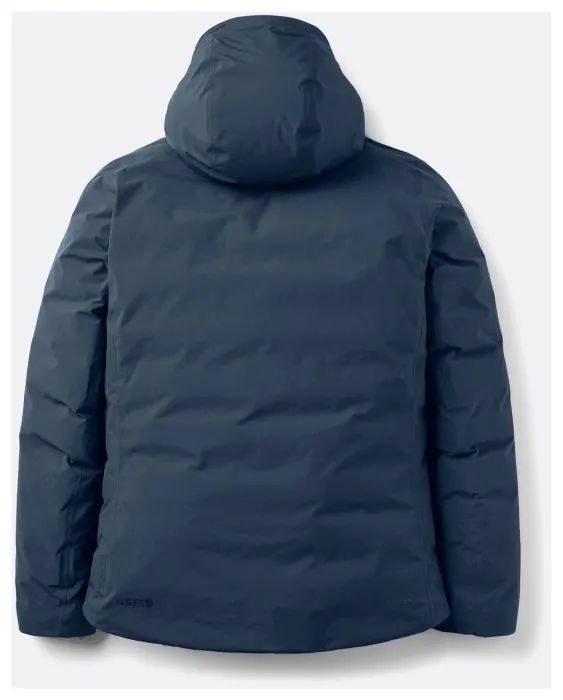 Женская зимняя пуховая куртка Rab Valiance Jacket Wmns, Galaxy Blue, 10