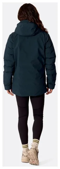 Женская зимняя пуховая куртка Rab Valiance Jacket Wmns, Galaxy Blue, 10