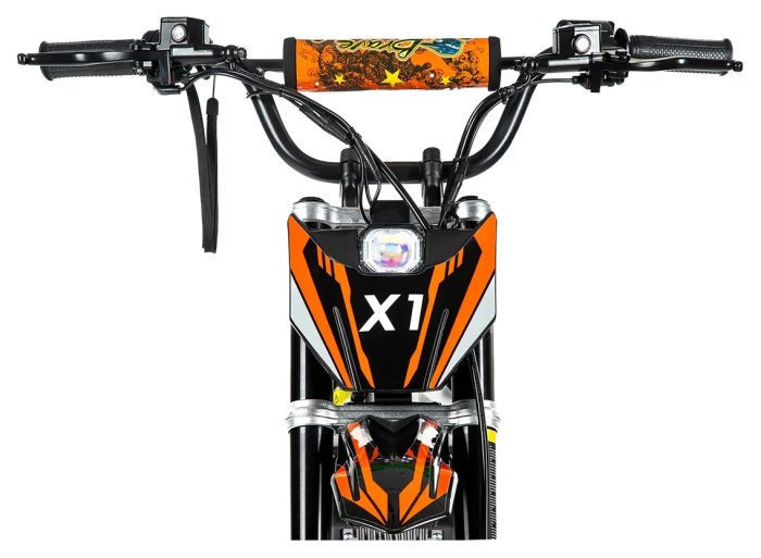 Электробайк KUGOO KIRIN X1 (1000 Вт; 20,8 А/час; 48 В, с ручкой газа)
