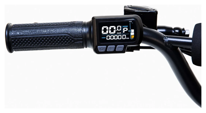 Электробайк KUGOO KIRIN X1 (1000 Вт; 20,8 А/час; 48 В, с ручкой газа)