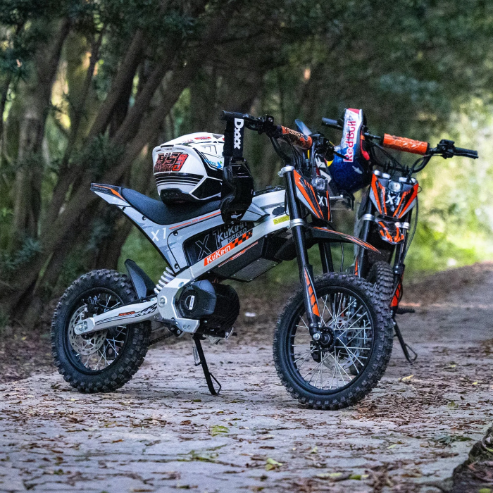Электробайк KUGOO KIRIN X1 (1000 Вт; 20,8 А/час; 48 В, с ручкой газа)