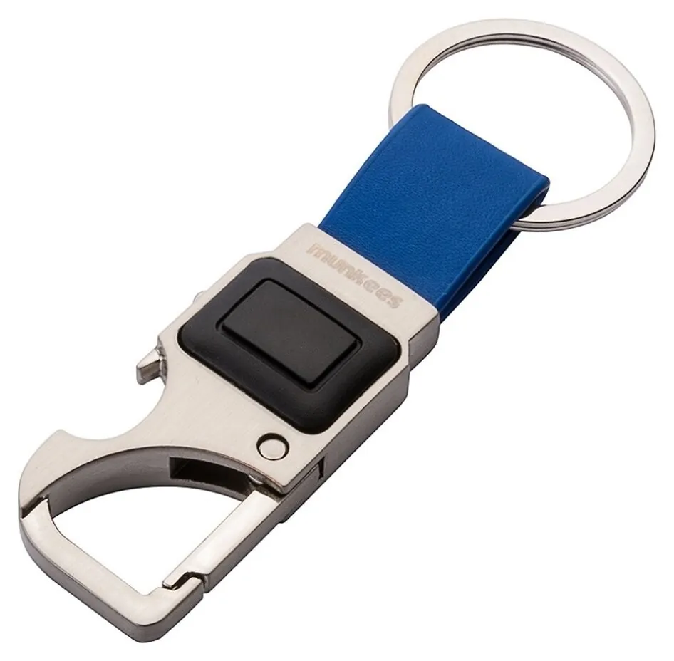 Munkees 1104 брелок-фонарик 3-function Key Fob steel (1104-ST)