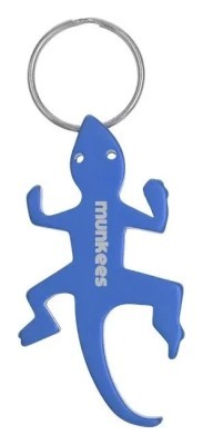 Munkees 3411 брелок-открывалка Lizard dark blue