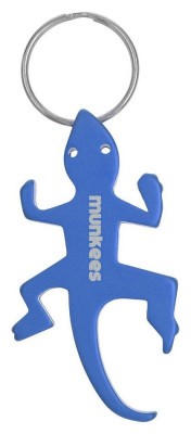 Munkees 3411 брелок-відкривача Lizard dark blue