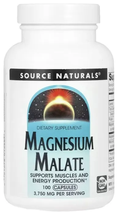 Magnesium Malate 625mg - 100 caps