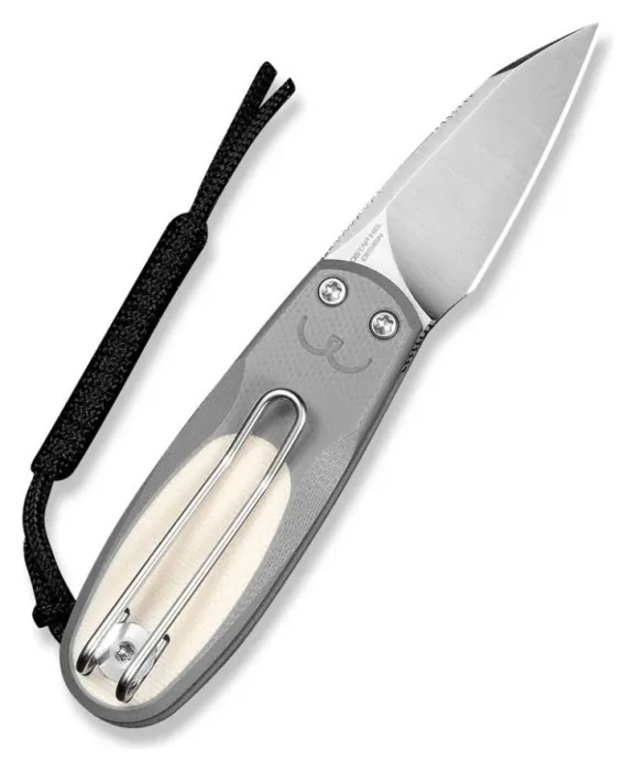 Нож складной карманный Civivi Purr, (4.65 см) Nitro-V / G10 серый/айвори