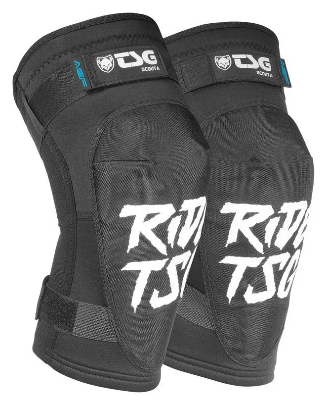Захист коліна TSG KNEEGUARD SCOUT A XL Ripped black (71018-215) (XL black)
