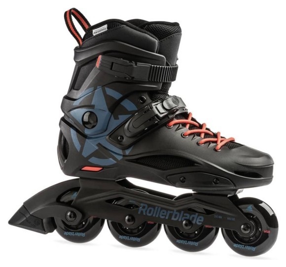 Роликові коньки для дорослих Rollerblade RB CRUISER 36.5 (5US) 230мм Black/grey blue (7957000477), укр