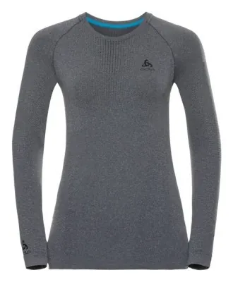 Термофутболка ODLO ( 188031 ) BL TOP Crew neck l/s PERFORMANCE WARM 2020