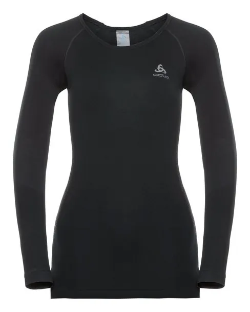 Термофутболка ODLO ( 188031 ) BL TOP Crew neck l/s PERFORMANCE WARM 2020