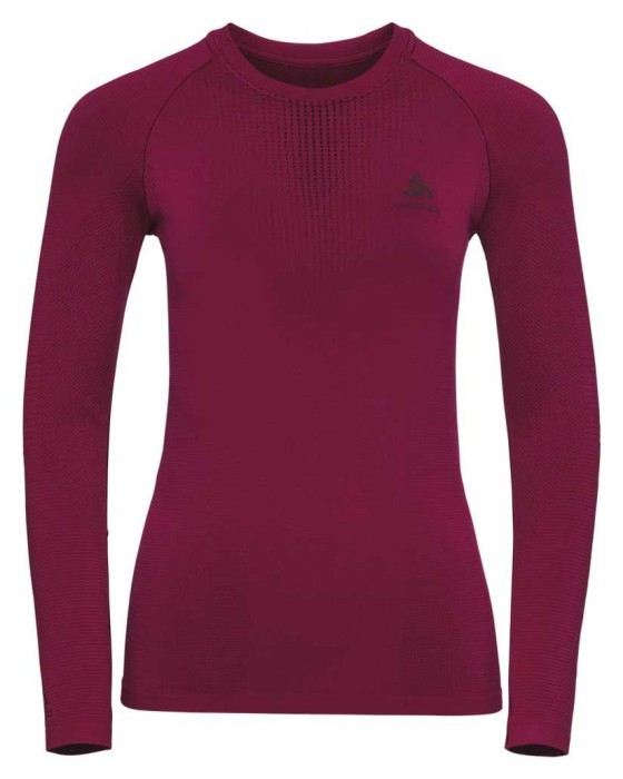 Термофутболка ODLO ( 188031 ) BL TOP Crew neck l/s PERFORMANCE WARM 2020