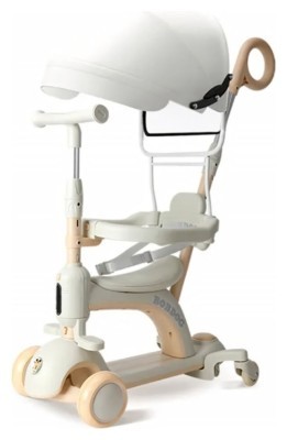 самокат Maraton CITY LINE Smart Baby 669 Трансформер микс, Молниеносный
