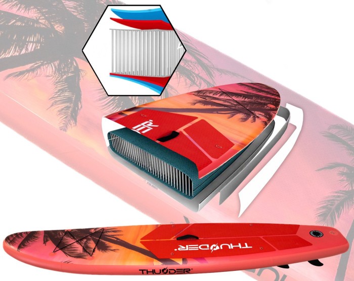 Надувна SUP дошка (Сапборд) THUNDER COAST ISLE 320