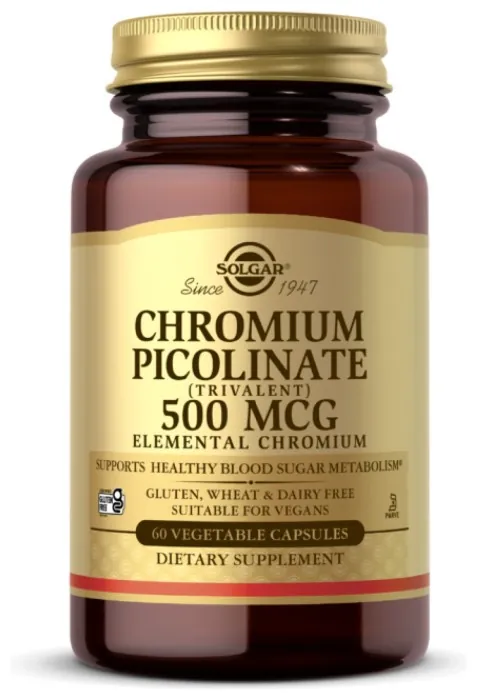 Chromium Picolinate 500 mcg - 60 caps