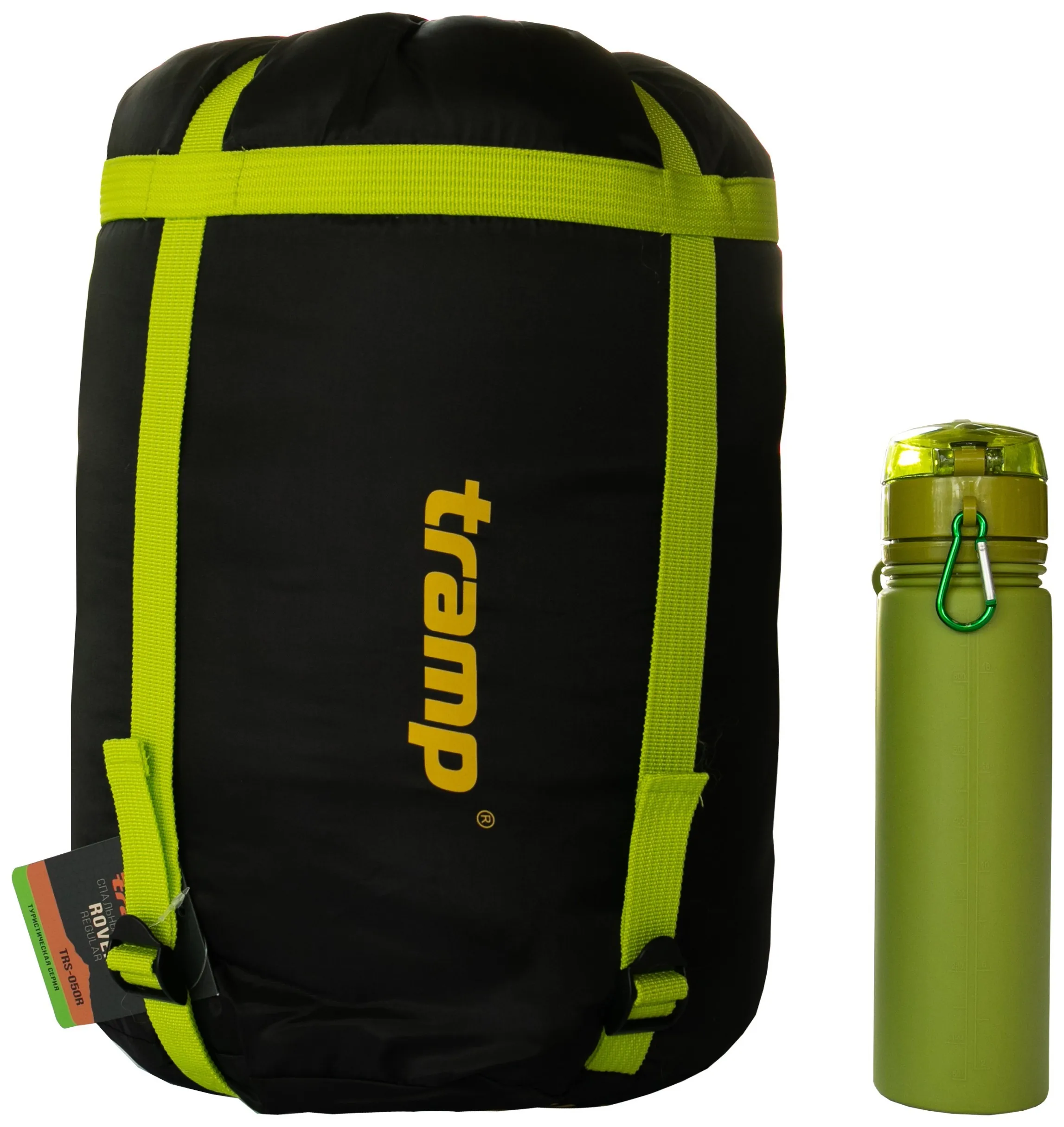Спальний мішок Tramp Rover Regular кокон правий olive/grey 220/80-55 UTRS-050R (UTRS-050R-R)