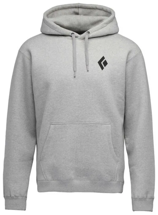 Худые мужские Black Diamond M Equipment For Alpinists Pullover Hoody, Nickel Heather, XL