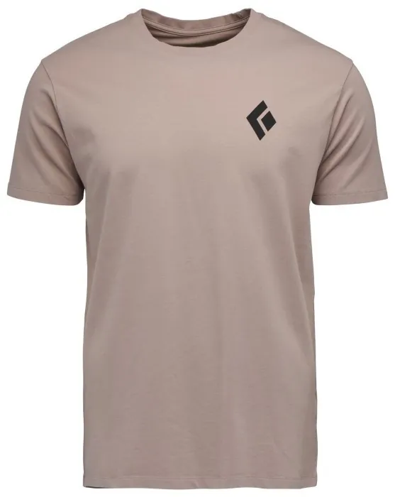 Футболка мужская Black Diamond M Equipment For Alpinist SS Tee, Pale Mauve, M