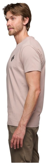 Футболка мужская Black Diamond M Equipment For Alpinist SS Tee, Pale Mauve, M