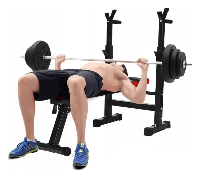 Лава під штангу. Для жиму, похилий для преса, бруси. Складна