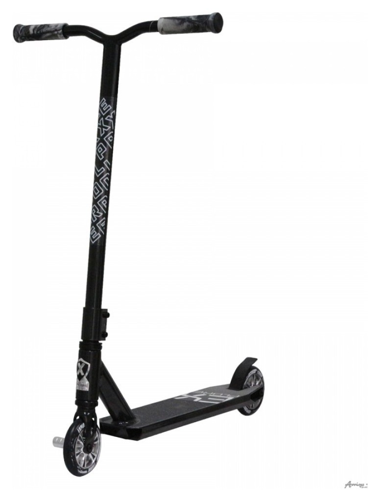 Трюковий самокат Explore SPADE (чорний)