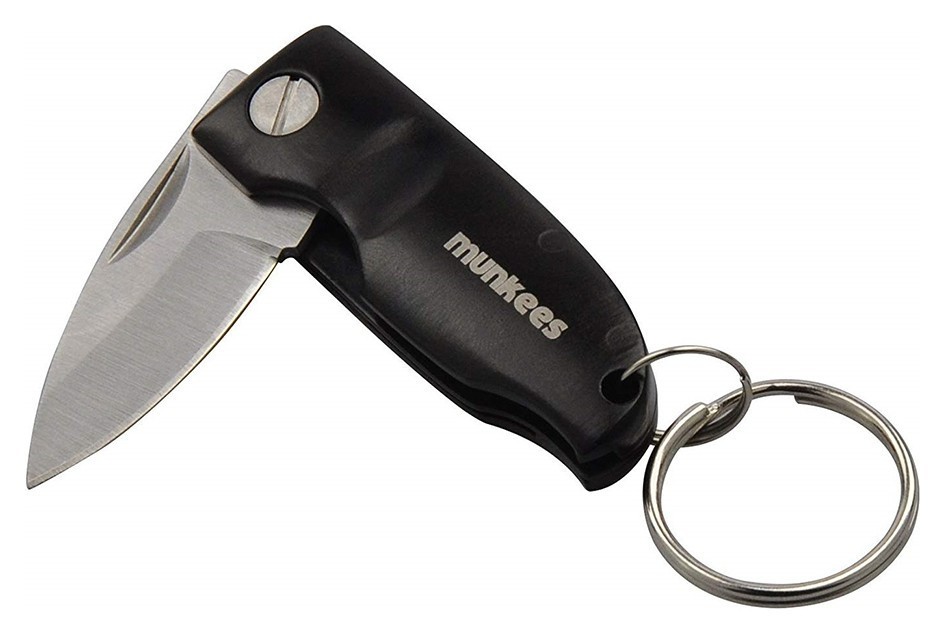 Munkees 2514 брелок-нож Folding Knife I black