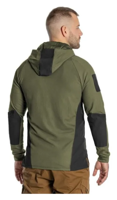 Кофта тактична Helikon-Tex RANGE HOODIE - TopCool, оливковий, розмір XXL
