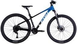 Велосипед AL 27,5" Leon XC 80 HDD рама-16" синiй з чорним 2025 Велосипед AL 27,5" Leon XC 80 HDD рама-16" синiй з чорним 2025