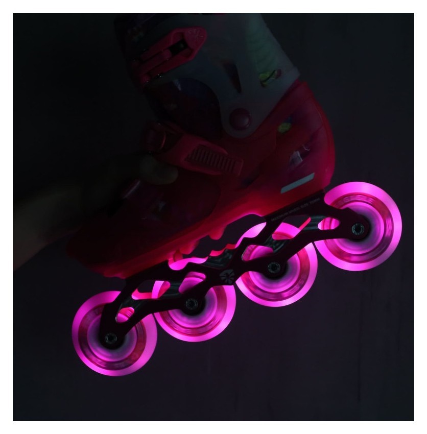 Дитячі розсувні ролики Flying Eagle L8 рожеві