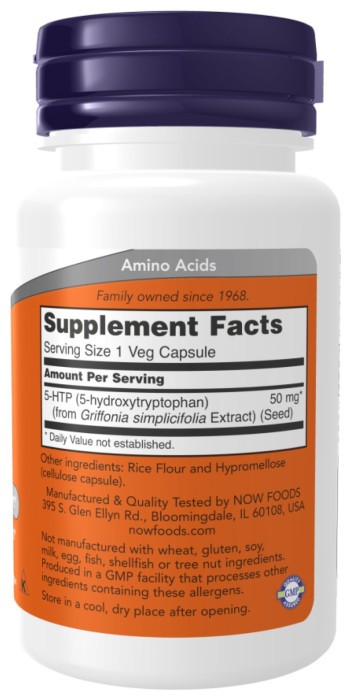 5-HTP 50mg - 30 vcaps