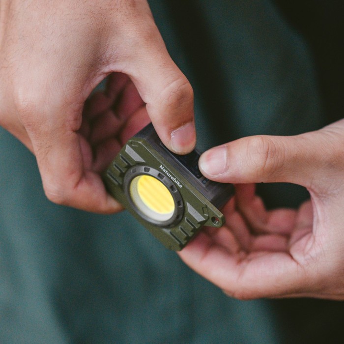 Ліхтар наключний Naturehike CNK2450ZM014, бежевий, укр, укр