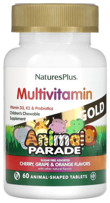 Children’s Gold Multivitamin - 60 tabs Assorted