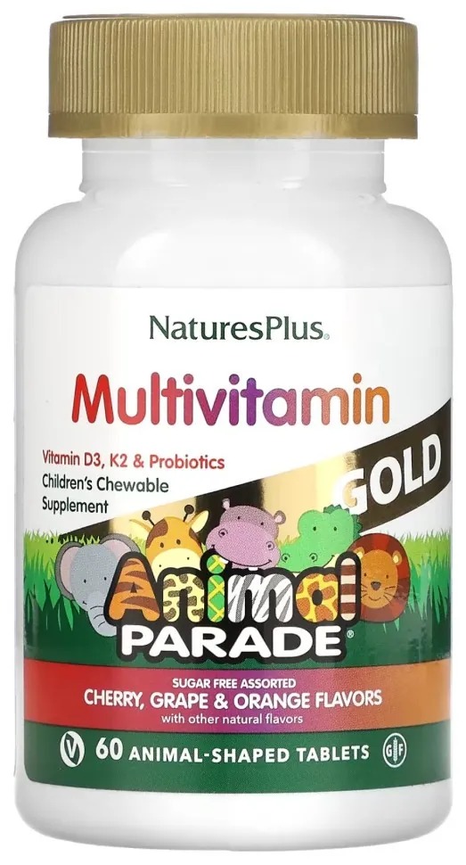 Children’s Gold Multivitamin - 60 tabs Assorted
