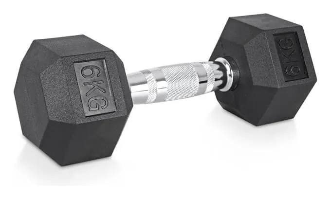 Гантель шестигранна inSPORTline Hexclusive 6 кг