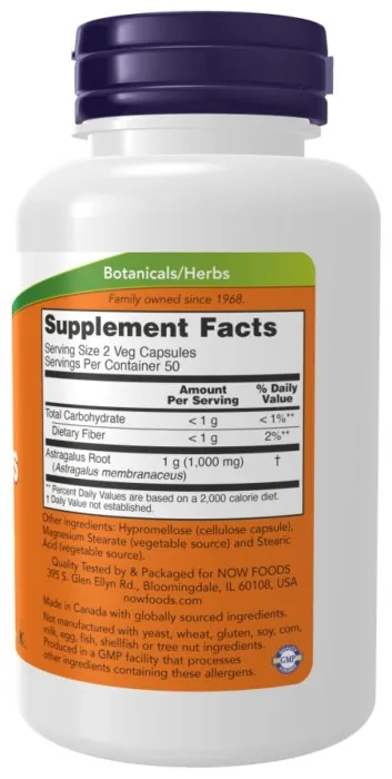 Astragalus 500 mg - 100 vcaps