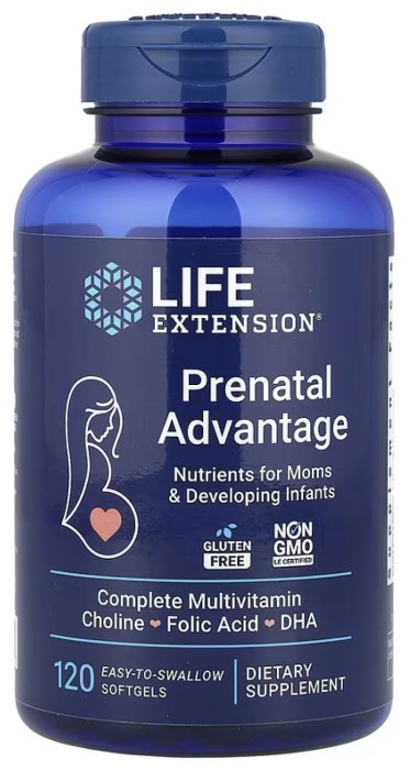 Prenatal Advantage - 120 easy-to-swallow softgels