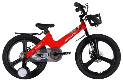 Велосипед MG 20" SPACE KID MOON DD рама-11,4" красный 2026