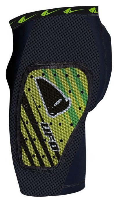 Шорты защитные спортивные UFO KOMBAT SOFT PADDED SHORTS L Black (PI02354)
