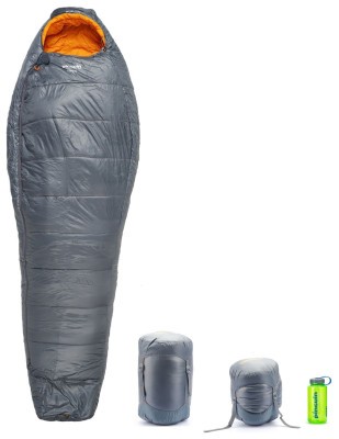 Спальный мешок Pinguin Topas (-1/-7°C), 185 см - Right Zip, Grey (PNG 231281) 2020