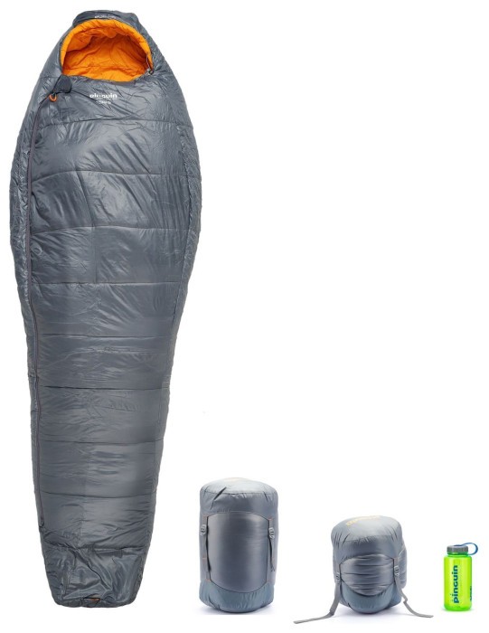 Спальный мешок Pinguin Topas (-1/-7°C), 185 см - Right Zip, Grey (PNG 231281) 2020