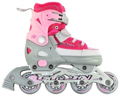 Раздвижные ролики Action ANNY/Pink/33-36