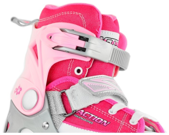 Раздвижные ролики Action ANNY/Pink/33-36